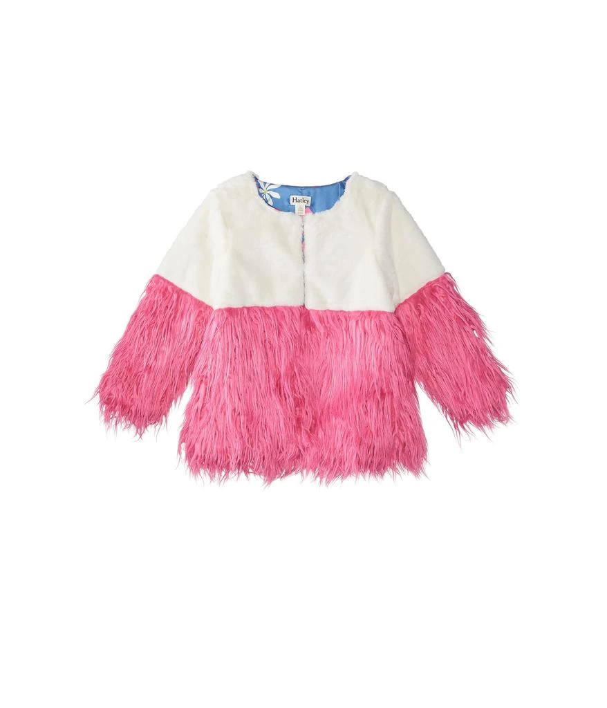 商品Hatley|Sheer Faux Fur Jacket (Toddler/Little Kids/Big Kids),价格¥319,第1张图片