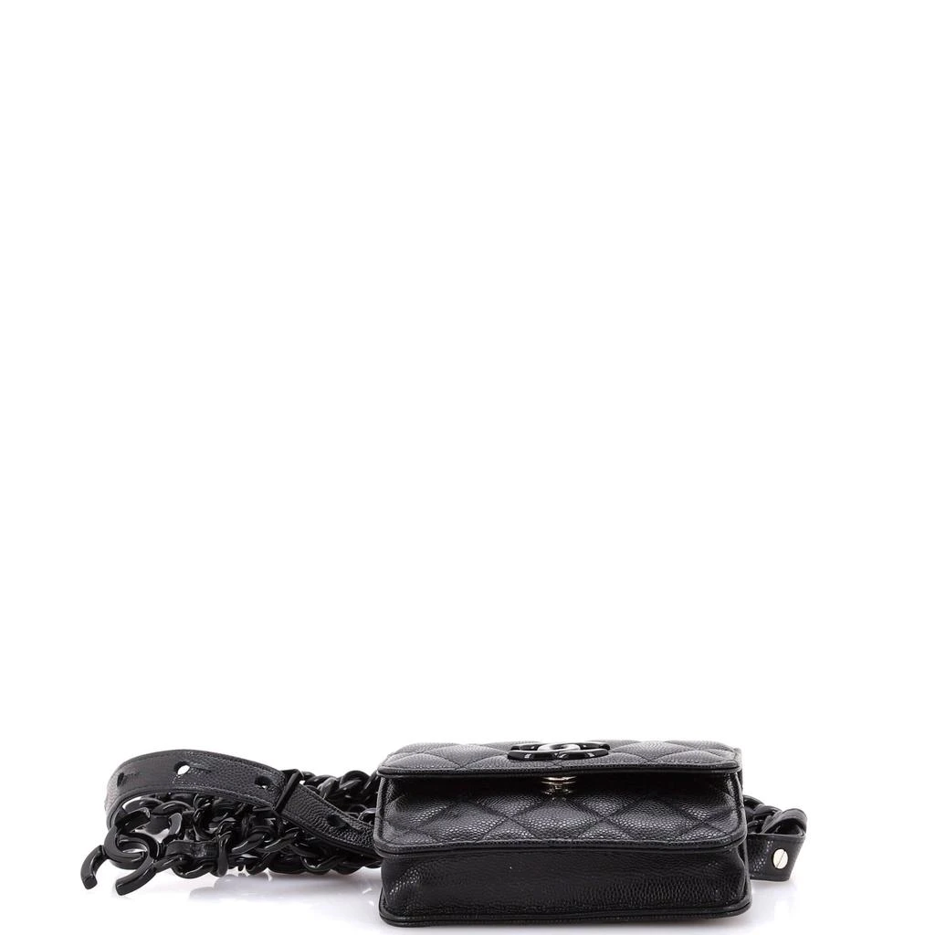 商品[二手商品] Chanel|My Everything Flap Card Holder Belt Bag Quilted Caviar,价格¥20806,第5张图片详细描述