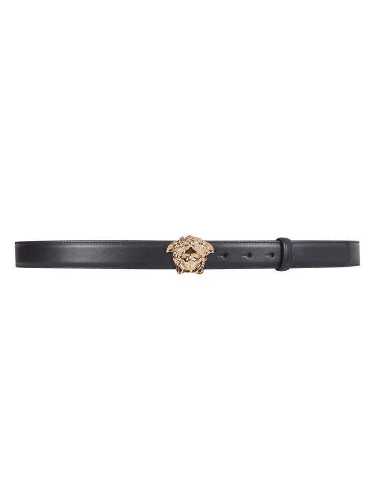 商品Versace|Versace La Medusa Logo Plaque Belt,价格¥1807,第1张图片