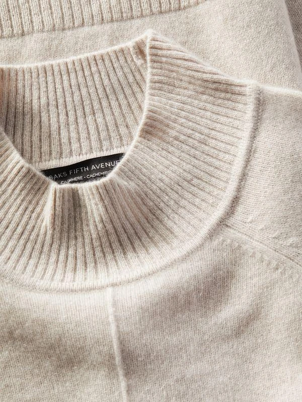 商品Saks Fifth Avenue|Mockneck 100% Cashmere Sweater,价格¥225,第3张图片详细描述