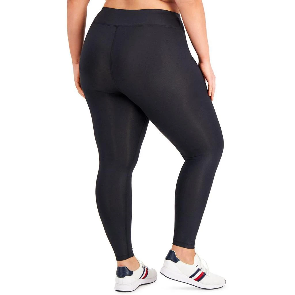 商品Tommy Hilfiger|Tommy Hilfiger Sport Womens Plus High Rise Fitness Athletic Leggings,价格¥85,第2张图片详细描述