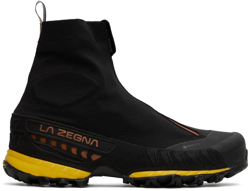 商品Zegna|Black La Sportiva Edition Tx Top Sneakers,价格¥3475,第1张图片