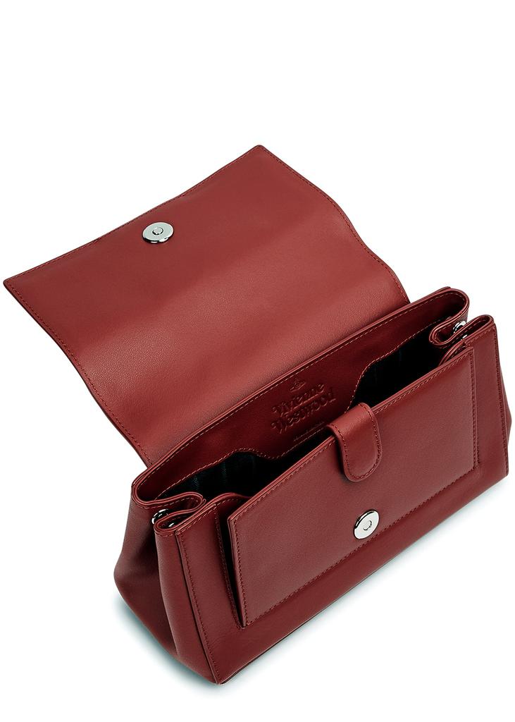 Hazel medium leather top handle bag商品第4张图片规格展示