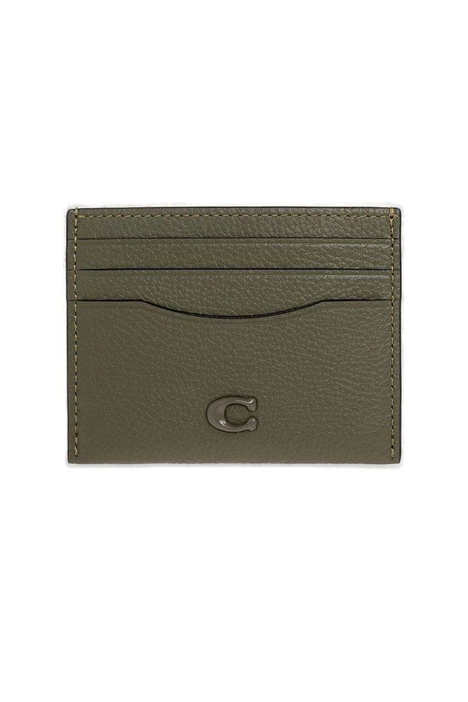 商品Coach|Coach Logo Plaque Card Case,价格¥418,第1张图片