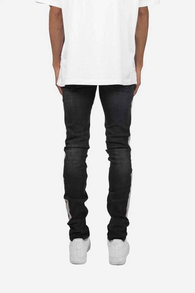 X199 Skeleton Skinny Denim - Vintage Black 商品