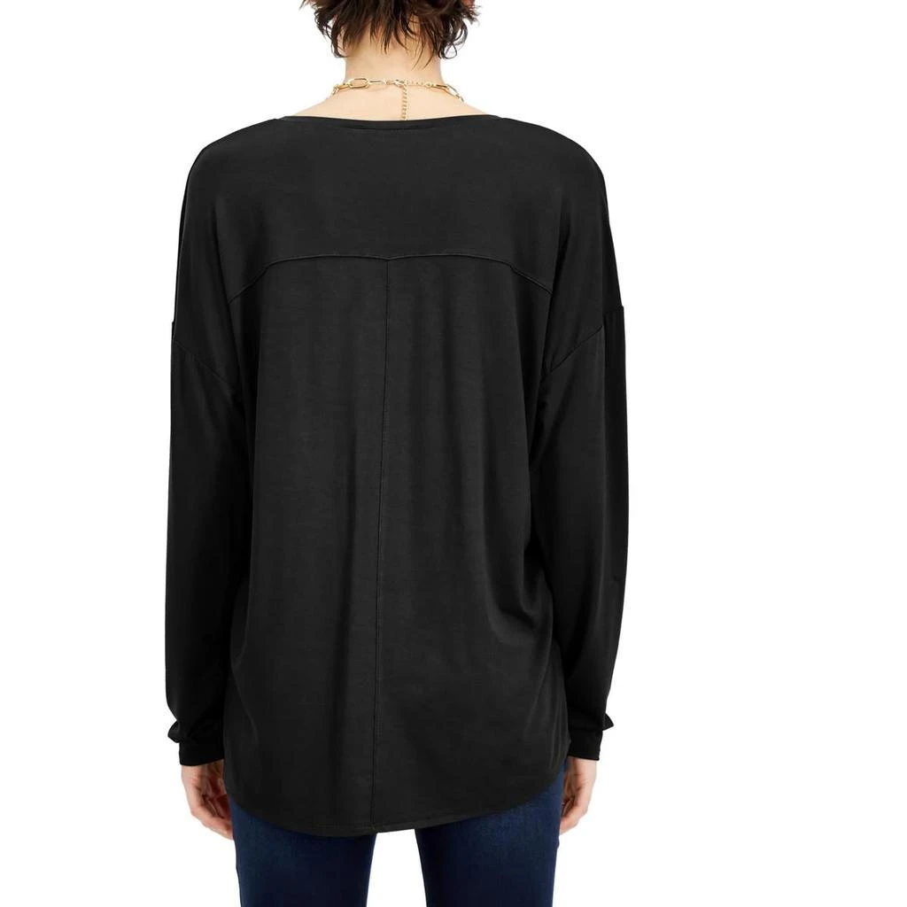 商品INC International|INC Womens Petites V Neck Knit Pullover Top,价格¥93,第2张图片详细描述