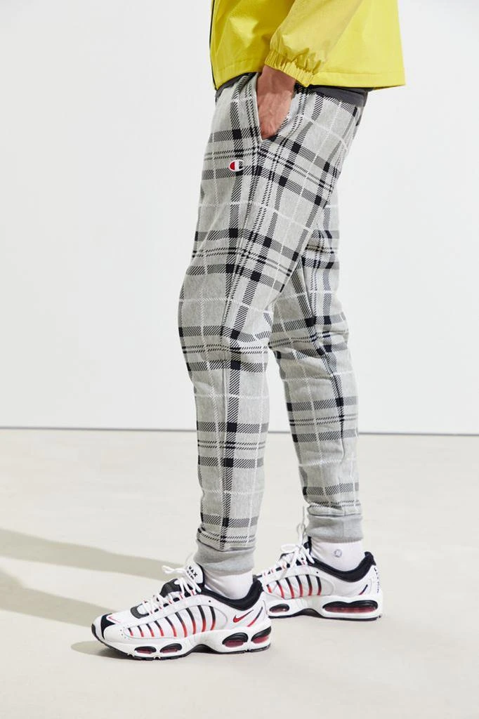 商品CHAMPION|Champion UO Exclusive Plaid Print Reverse Weave Jogger Pant 独家裤款,价格¥454,第4张图片详细描述