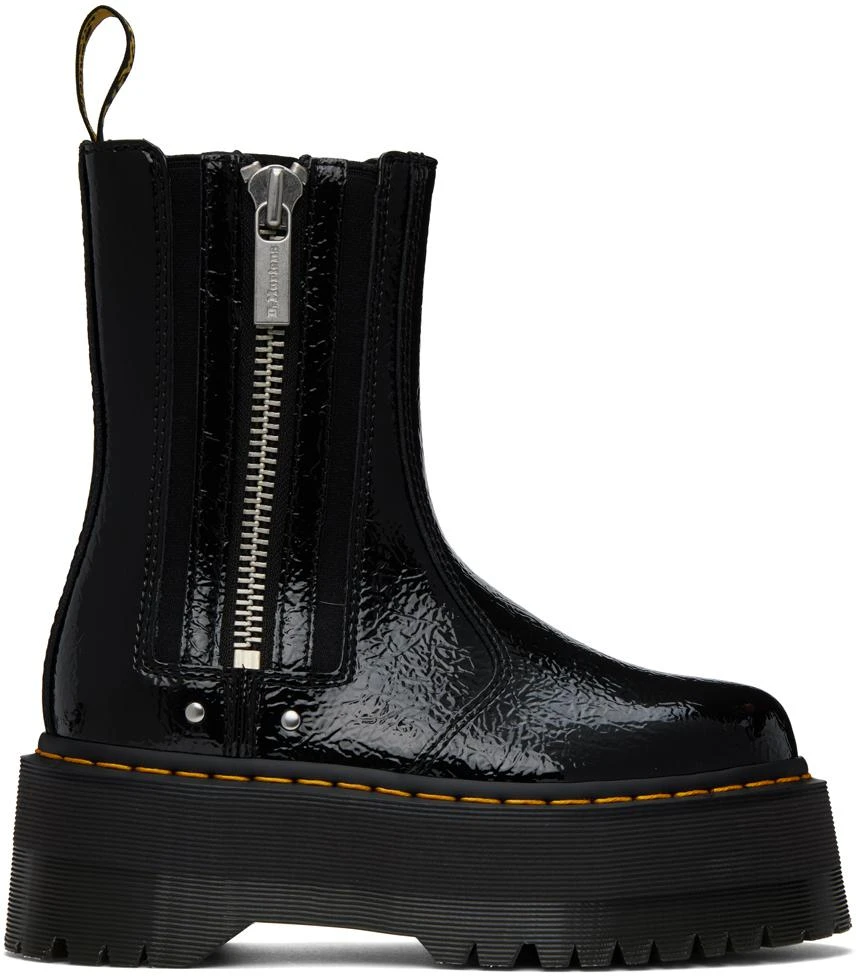 商品Dr. Martens|Black 2976 Patent Boots,价格¥736,第1张图片