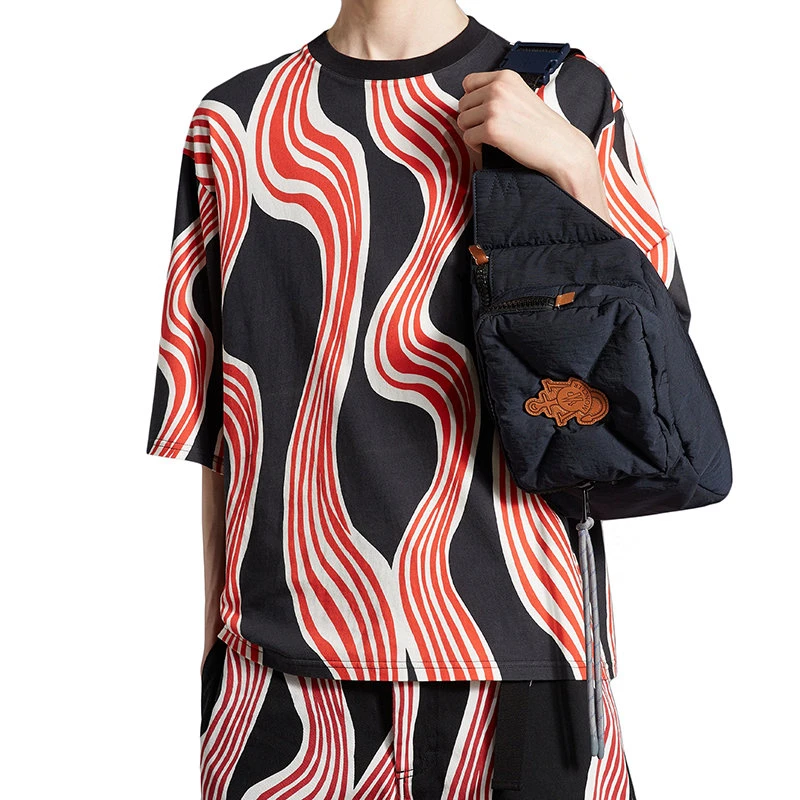 【预售3-7天】Moncler/蒙克莱 22年秋冬新款 JW Anderson系列 男女同款白色/红色/黑�色纯棉印花短袖T恤H209E8C00003829JS999 商品