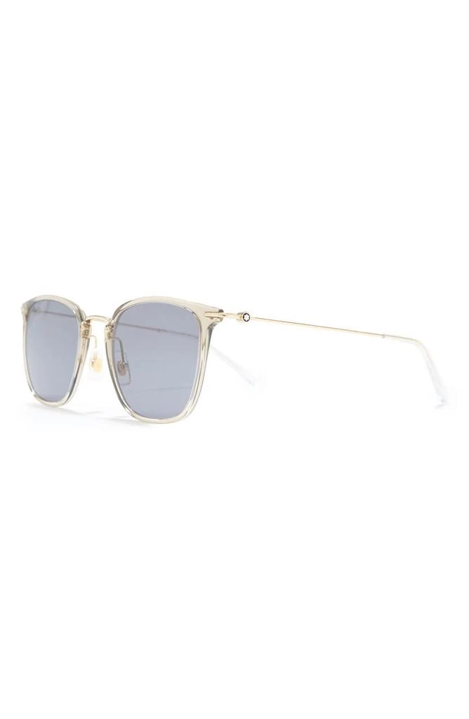 商品MontBlanc|53mm Square Rectangle Sunglasses,价格¥1143,第2张图片详细描述