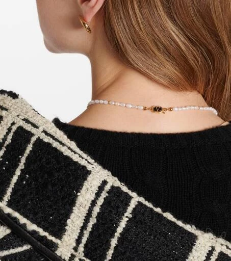商品Valentino|人造珍珠与珐琅项链,价格¥7304,第5张图片详细描述