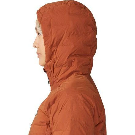 商品Mountain Hardwear|Stretchdown Hooded Jacket - Women's,价格¥1116,第5张图片详细描述