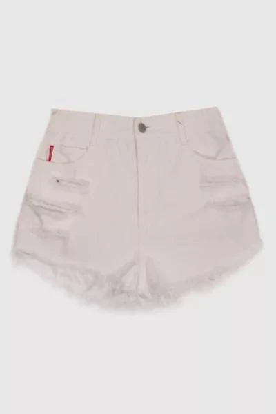 商品Urban Outfitters|Vintage Bongo White High Rise Shorts,价格¥295,第1张图片