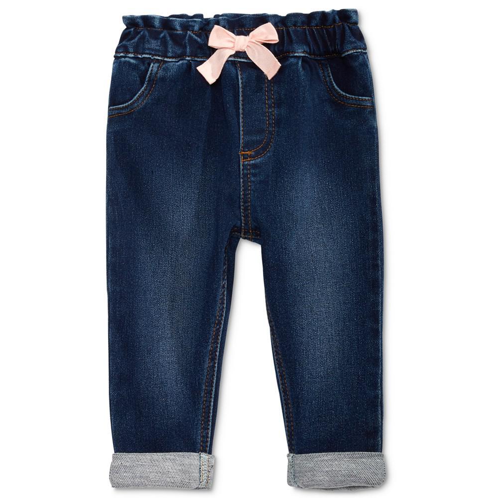 商品First Impressions|Baby Girl Bow Jean,价格¥124,第1张图片