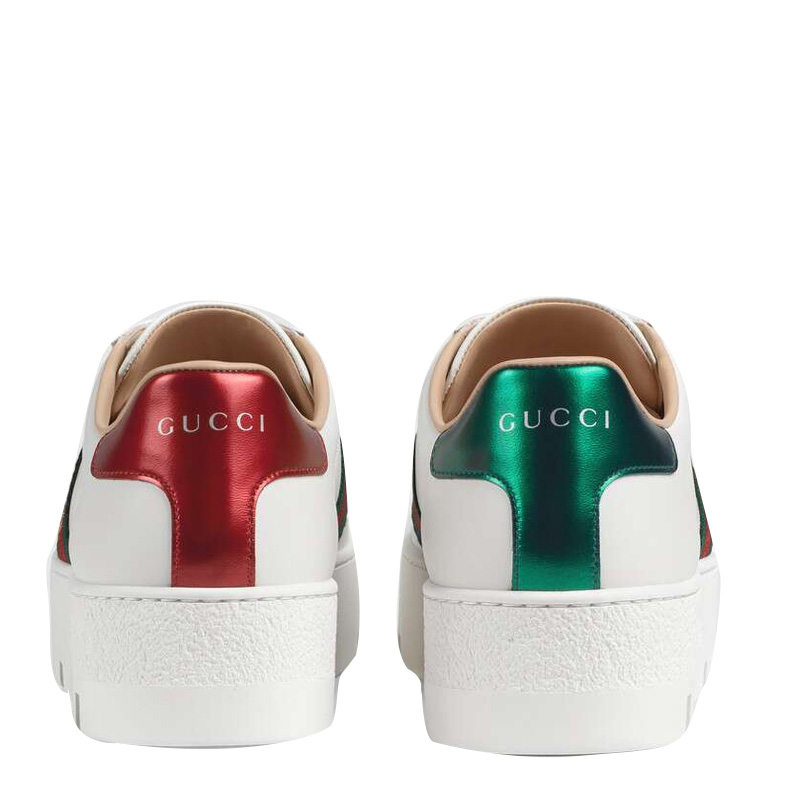 GUCCI 白色女士板鞋 577573-DOPE0-9064商品第4张图片规格展示