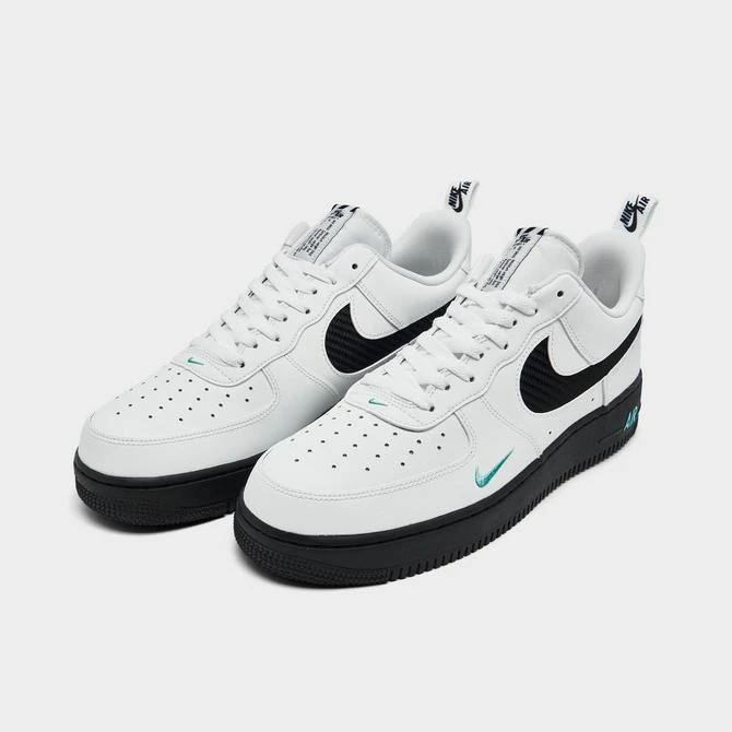 商品NIKE|男款 耐克 Air Force 1 '07 LV8 休闲鞋 白黑色 碳勾,价格¥633,第2张图片详细描述