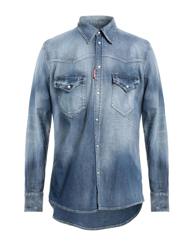 商品DSQUARED2|Denim shirt,价格¥2108,第1张图片