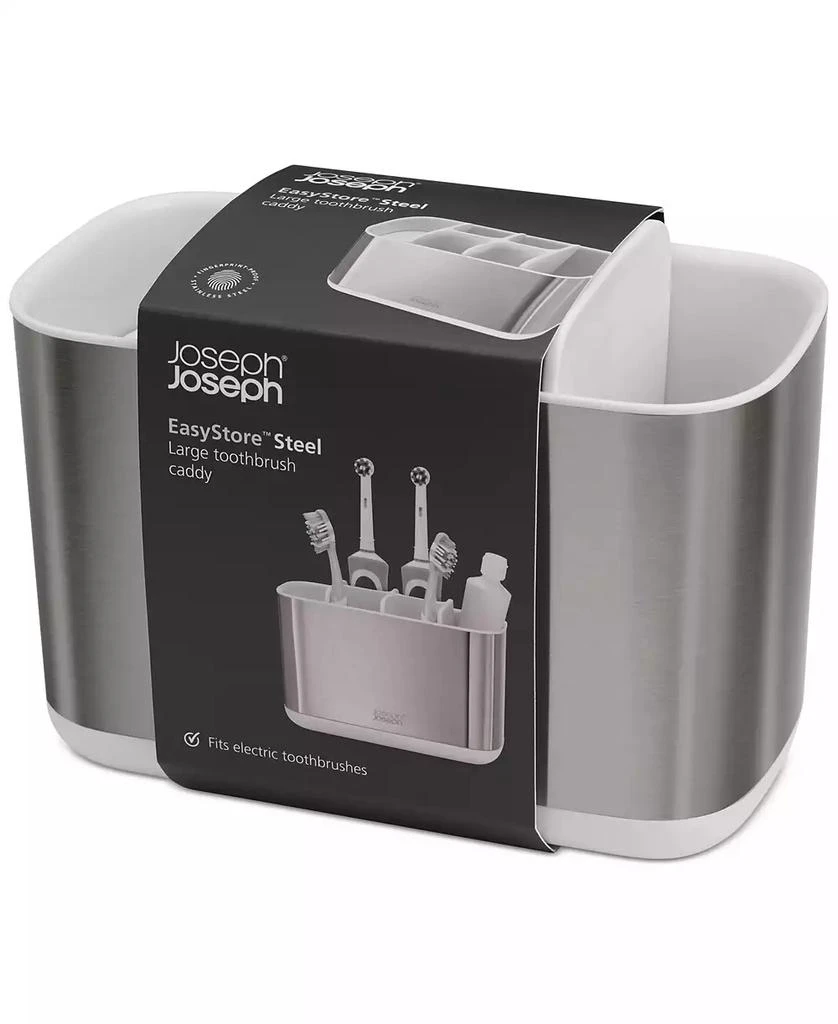 商品Joseph Joseph|EasyStore™ Steel Large Toothbrush Caddy,价格¥187,第4张图片详细描述