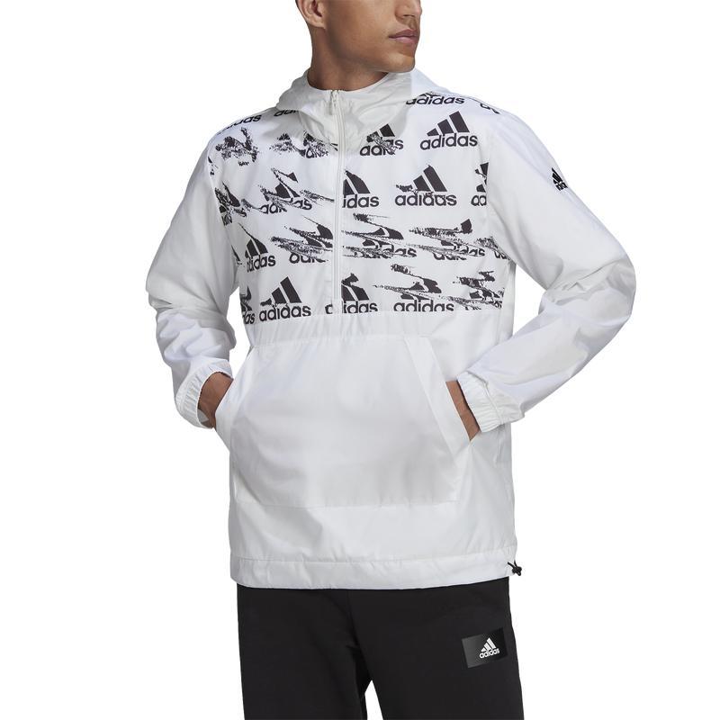 商品Adidas|adidas Brand Love AOP Windbreaker - Men's,价格¥481,第1张图片