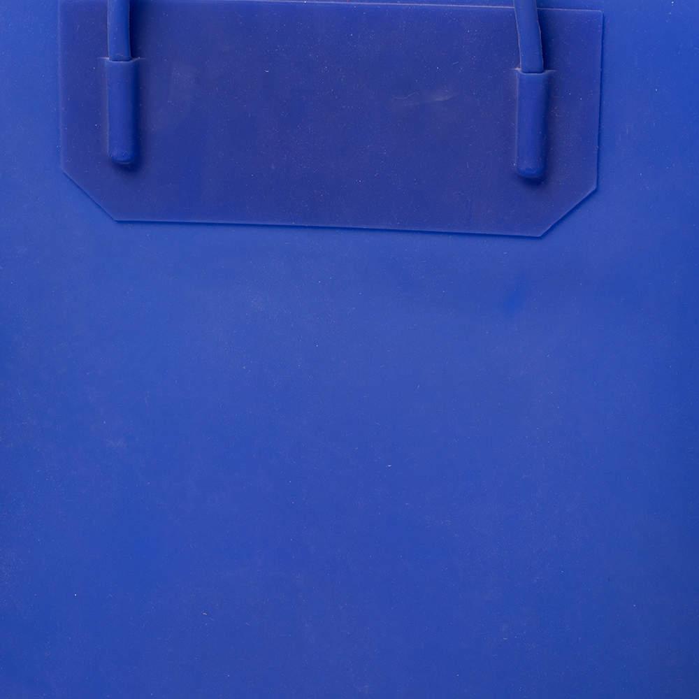 商品[二手商品] Alexander Wang|Alexander Wang Blue Rubber Prisma Tote,价格¥1051,第7张图片详细描述