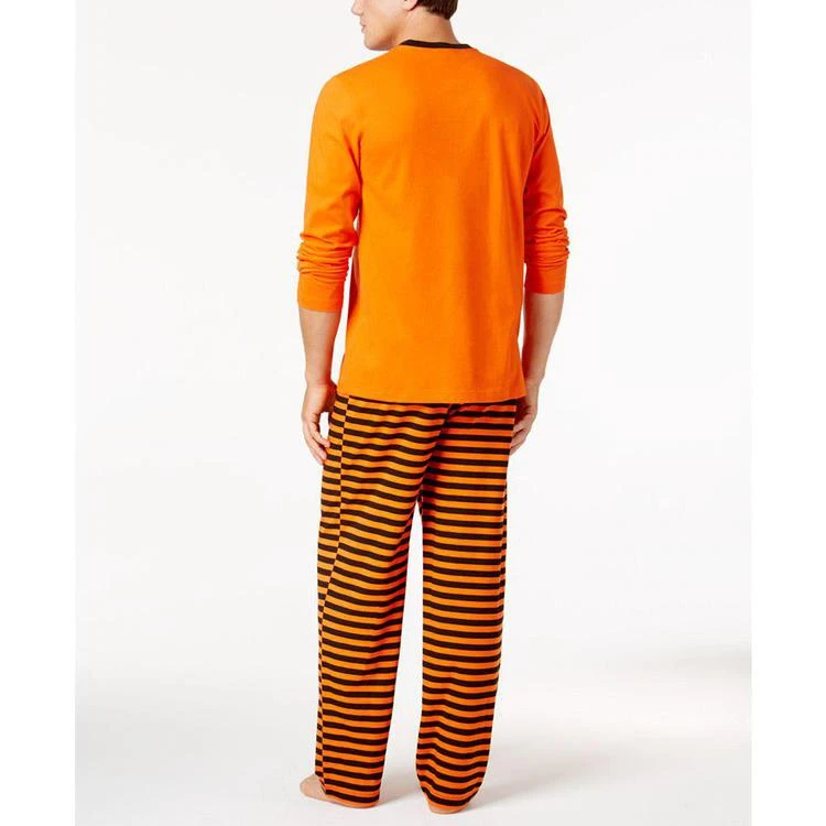 商品Family Pajamas|Men's Pumpkin Pajama Set, Created for Macy's,价格¥133,第2张图片详细描述