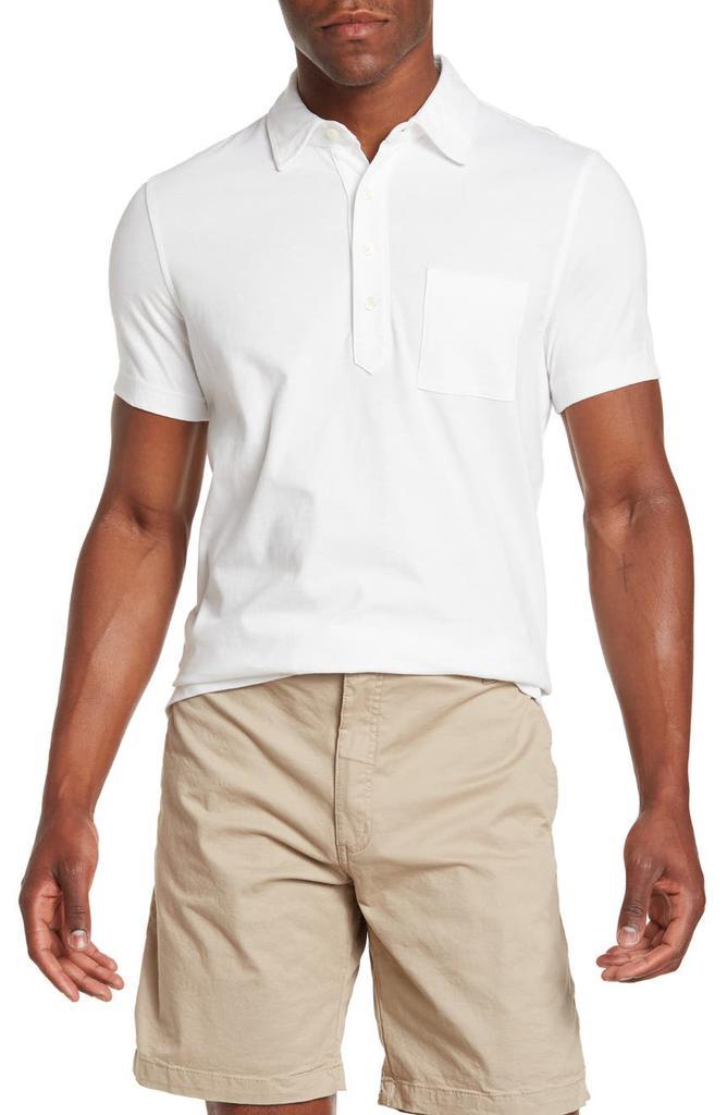 商品Brooks Brothers|Cotton Jersey Solid Pocket Polo Shirt,价格¥294,第1张图片