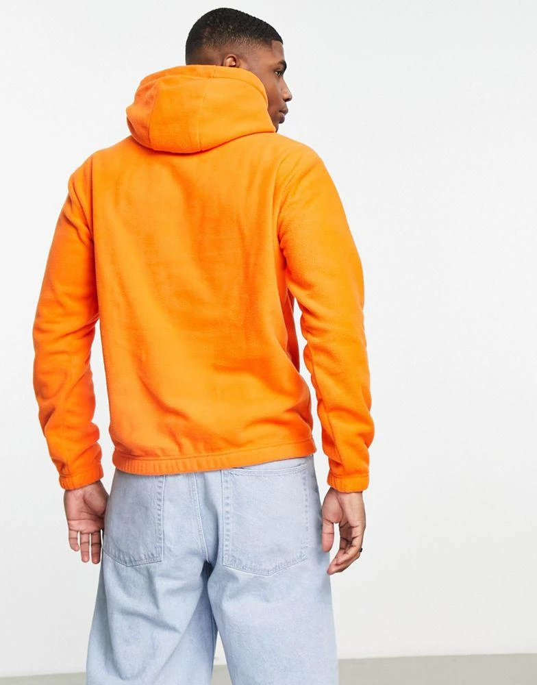 商品Fila|Fila fleece hoodie with logo in orange,价格¥264,第2张图片详细描述