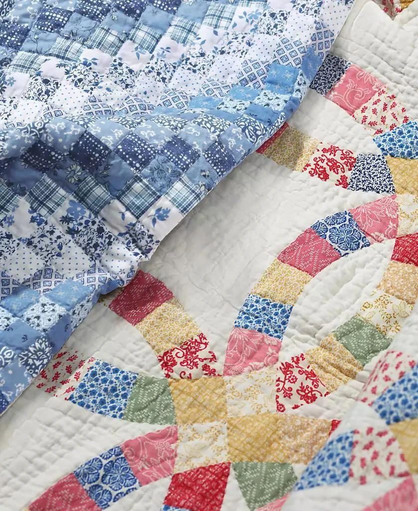 商品Charter Club|Trip Around the World Artisan Cotton Quilt, Full/Queen, Exclusively at Macy’s,价格¥772,第5张图片详细描述