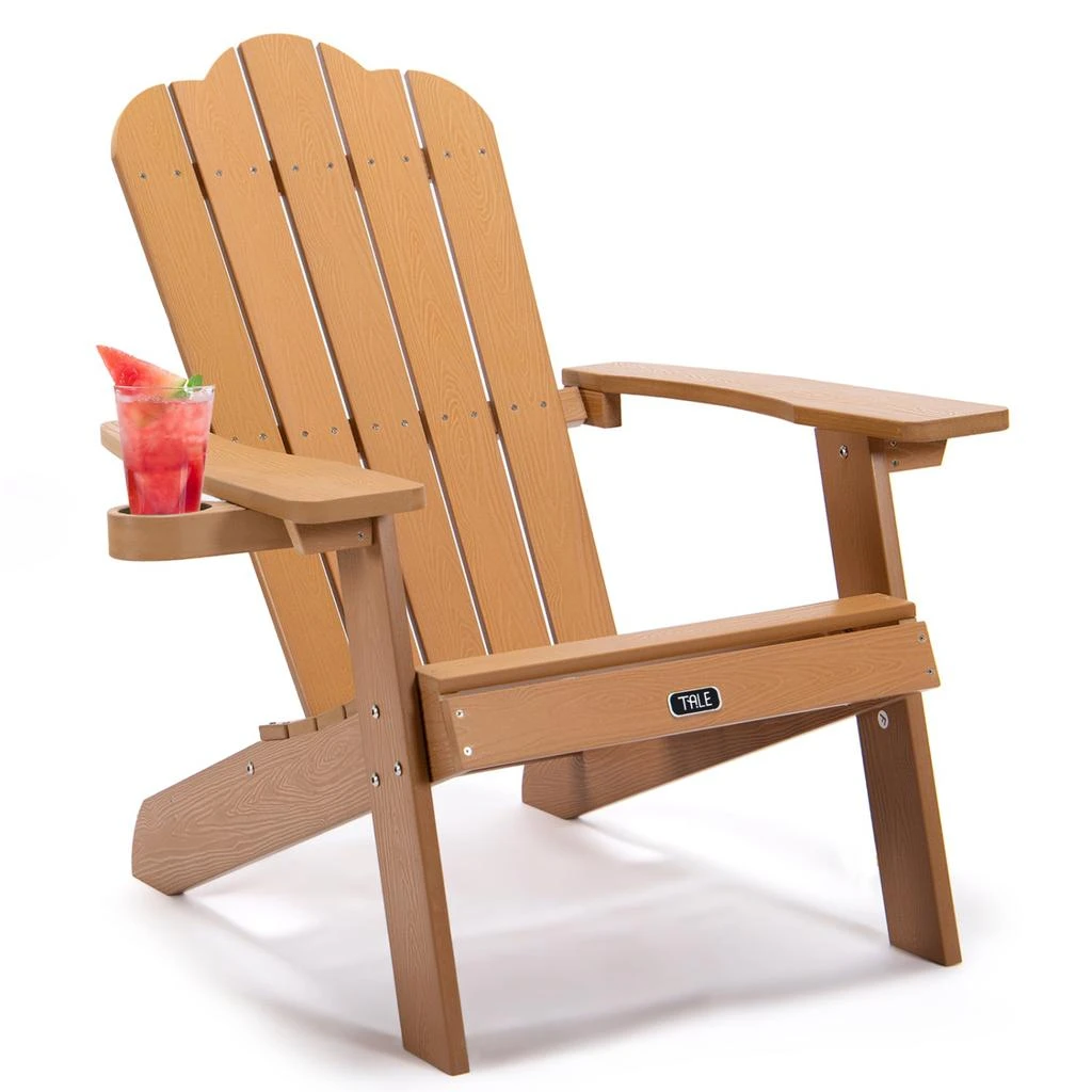 商品Simplie Fun|Adirondack Chair Backyard Outdoor Furniture Painted Seating,价格¥1889,第1张图片