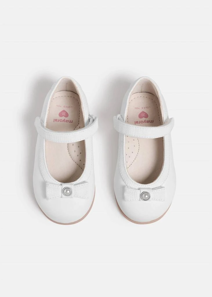 商品Mayoral|Mayoral - Kid's Snakeskin Trim Mary Jane,价格¥392,第1张图片