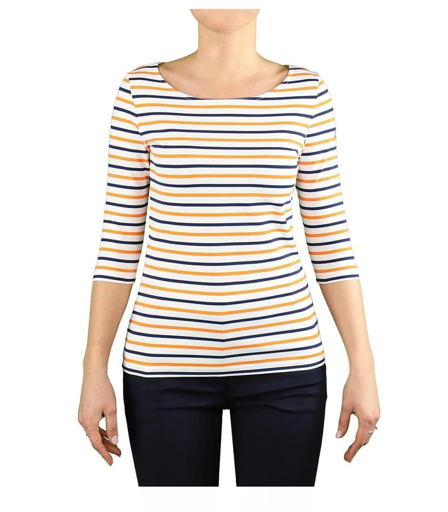 商品UNKNOW|Saint James Womens White Cotton T-Shirt,价格¥1231,第1张图片