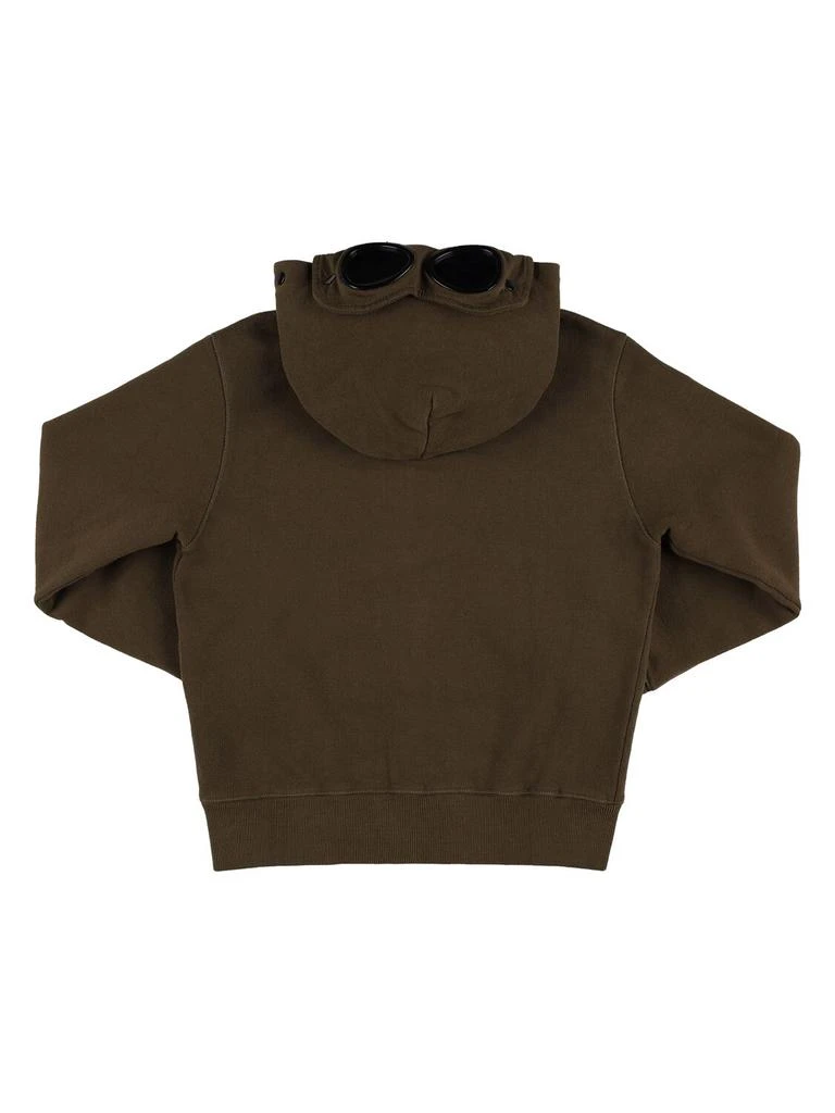 商品C.P. Company|Cotton Zip-up Hoodie W/goggles,价格¥939,第2张图片详细描述