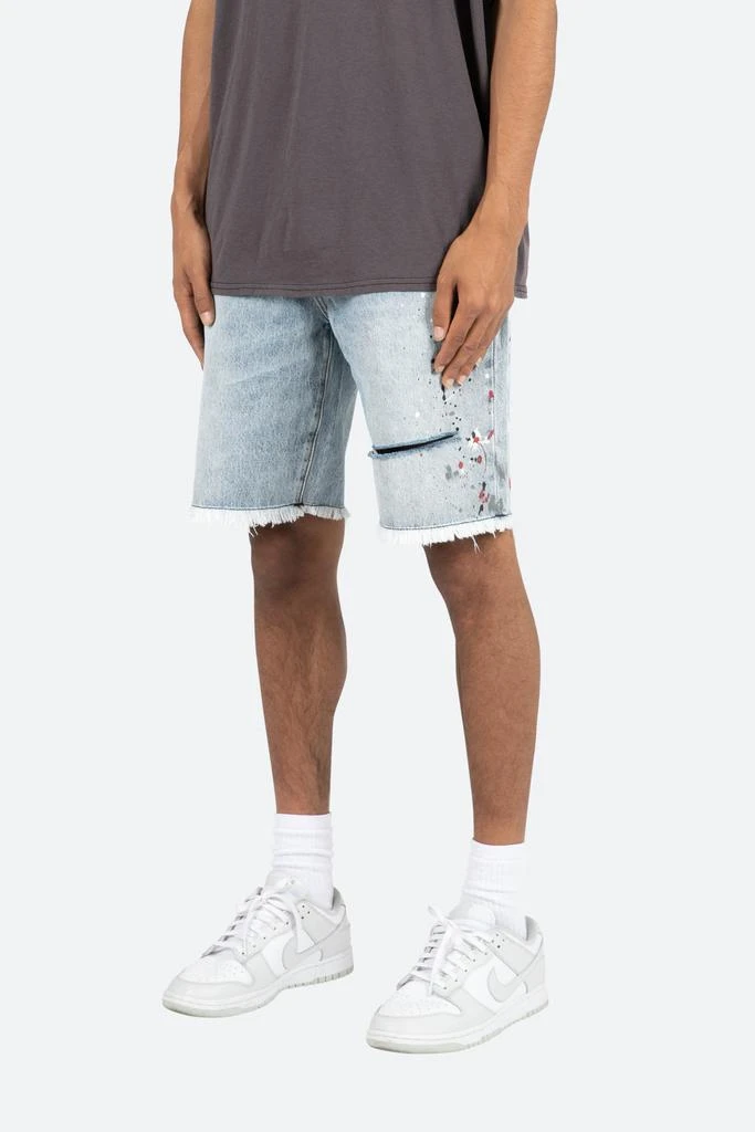 商品MNML|R466 Denim Shorts - Blue,价格¥136,第3张图片详细描述