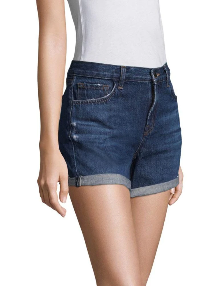 商品J Brand|Johnny Rolled Cuff Denim Shorts,价格¥441,第3张图片详细描述