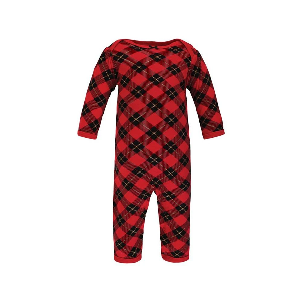 商品Hudson|Baby Girls Reindeer Cotton Coveralls, Pack of 3,价格¥166,第4张图片详细描述