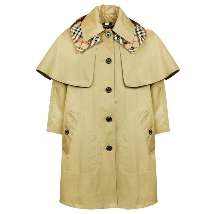 商品Burberry|Bethel斗篷风衣,价格¥3120,第3张图片详细描述