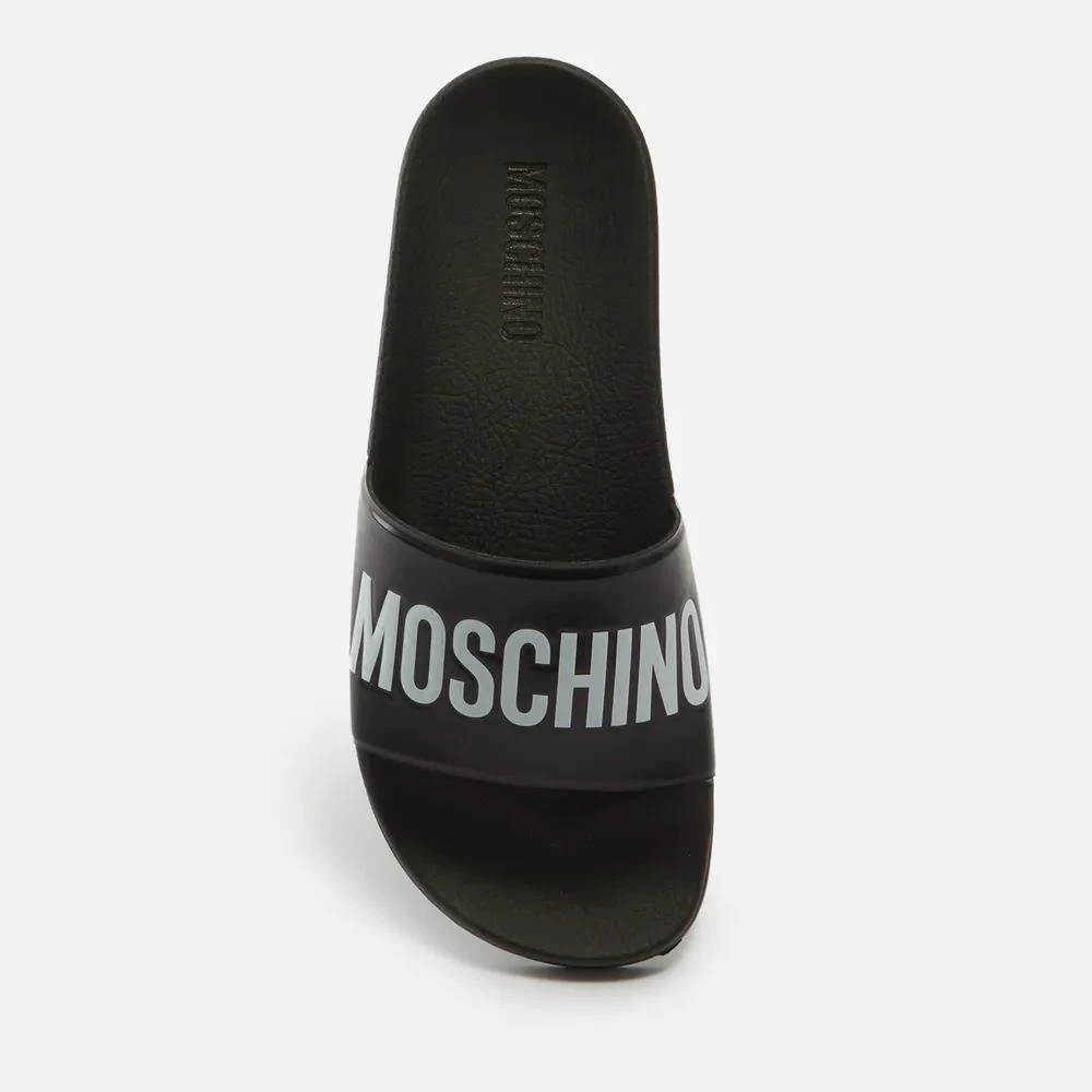 商品Moschino|Moschino Logo PVC Slides,价格¥554,第3张图片详细描述