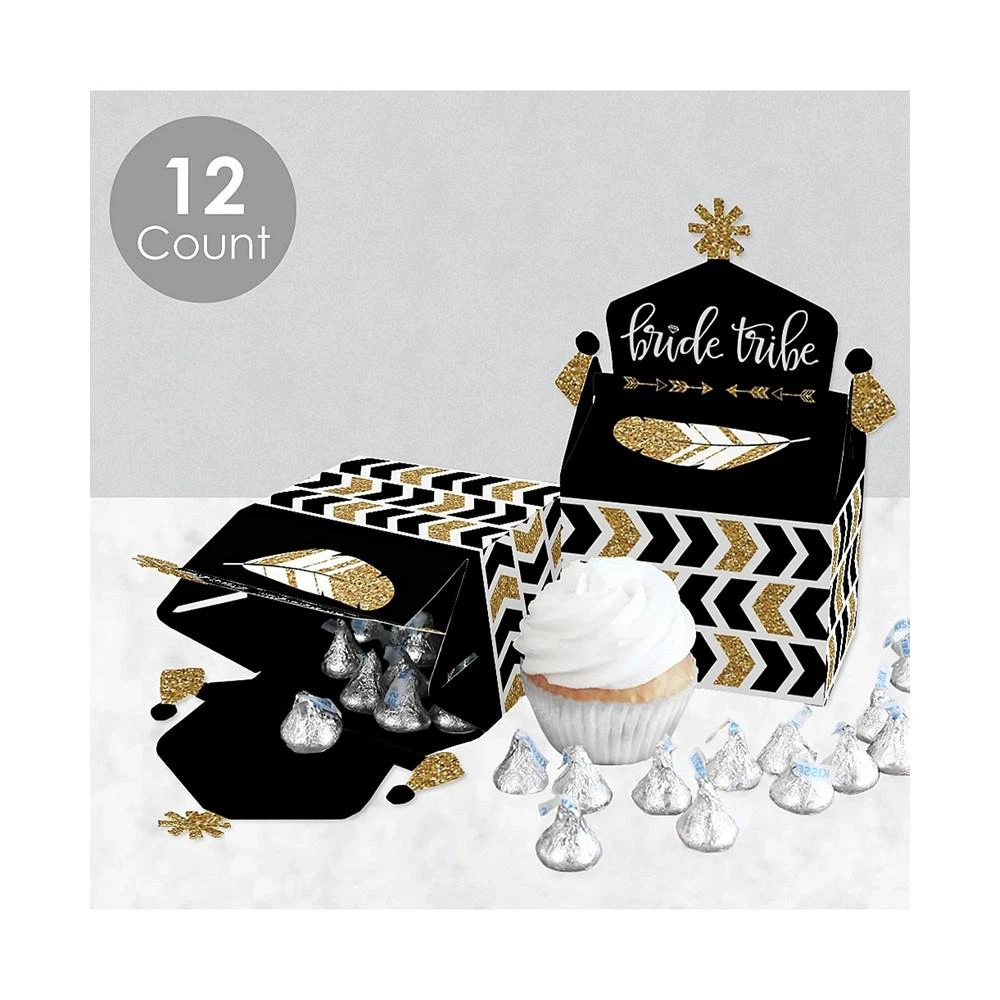 商品Big Dot of Happiness|Bride Tribe - Treat Box Party Favors - Bridal Shower or Bachelorette Party Goodie Gable Boxes - Set of 12,价格¥134,第3张图片详细描述