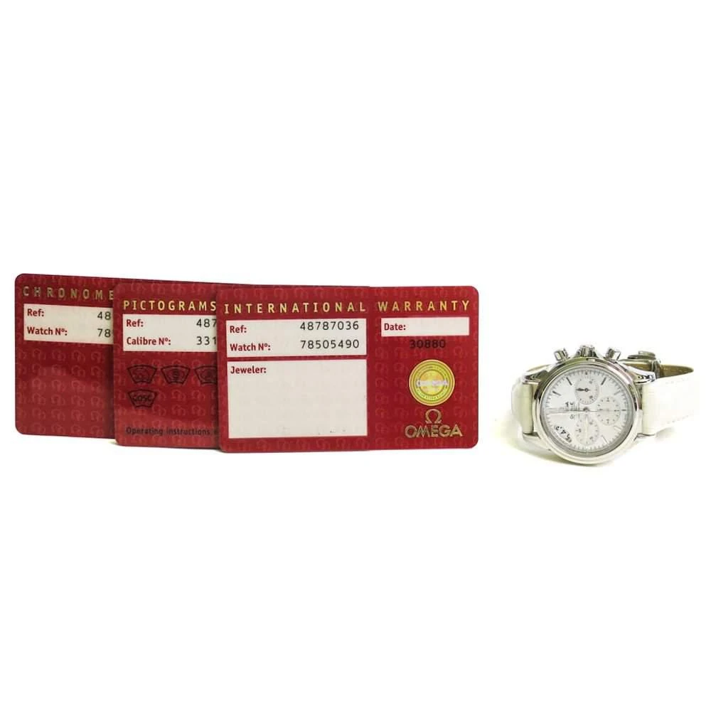 Omega MOP Stainless Steel De ville Co-axial Chronograph 4878.70.36 Men's Wristwatch 35 mm  商品