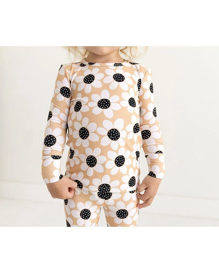 商品Posh Peanut|Girls' Reagan Long Sleeve Ribbed Pajama Set - Baby ,价格¥210,第5张图片详细描述