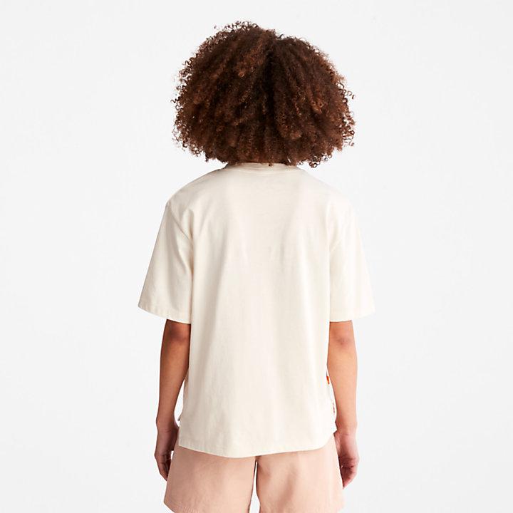 TimberCHILL™ Pocket T-Shirt for Women in White商品第2张图片规格展示