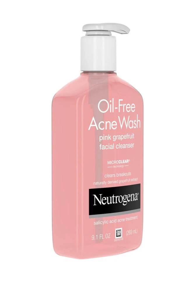 商品Neutrogena|Oil Free Acne Wash Pink Grapefruit Facial Cleanser,价格¥61,第2张图片详细描述