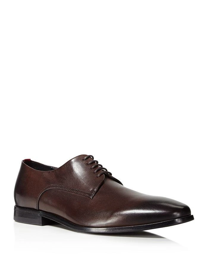 商品Hugo Boss|Men's Highline Derby Plain Toe Oxfords - 100% Exclusive,价格¥550,第1张图片