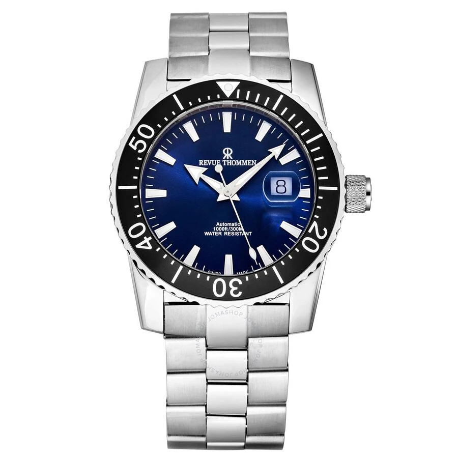 商品Revue Thommen|Diver Automatic Blue Dial Men's Watch 17030.2125,价格¥3736,第1张图片