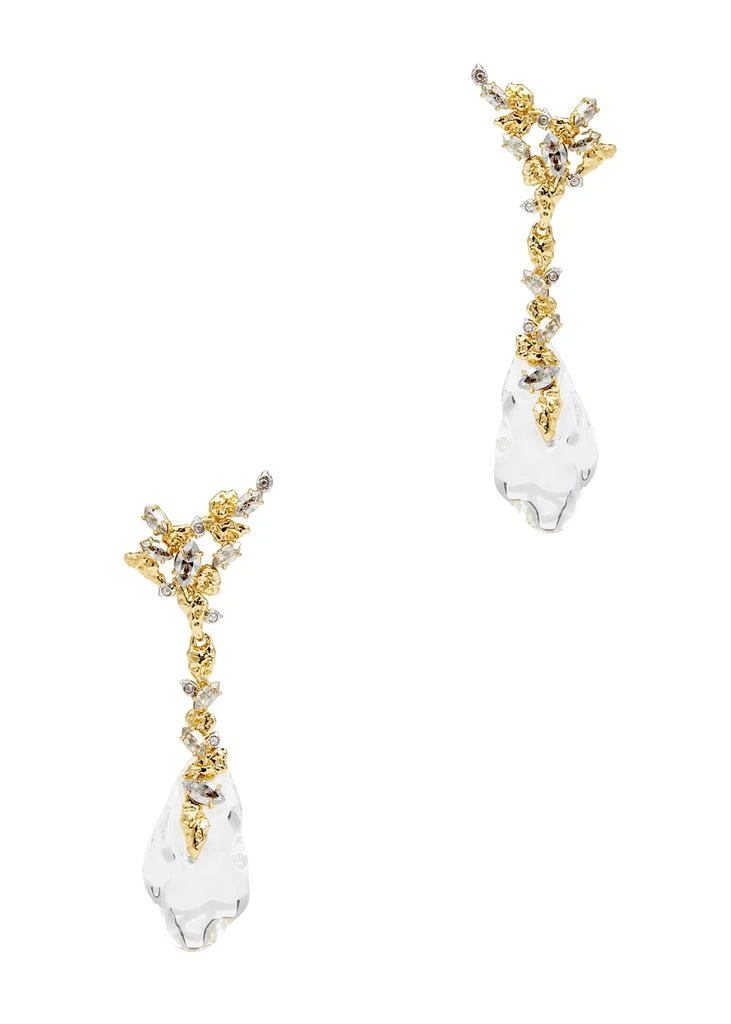 商品Alexis Bittar|Dream Rain Lucite and 14kt gold-plated earrings,价格¥3408,第1张图片