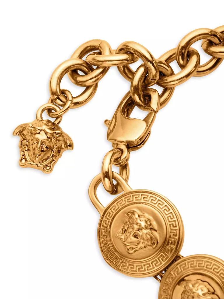 商品Versace|Tribute Medusa Goldtone Bracelet,价格¥3822,第2张图片详细描述