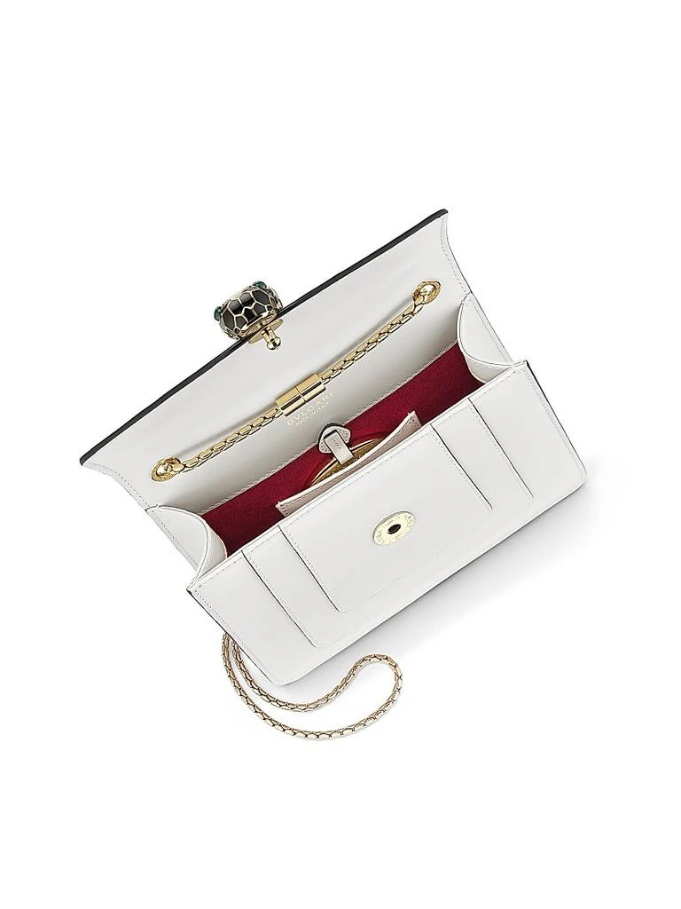 商品BVLGARI|Small Serpenti Leather Crossbody Bag,价格¥25922,第2张图片详细描述