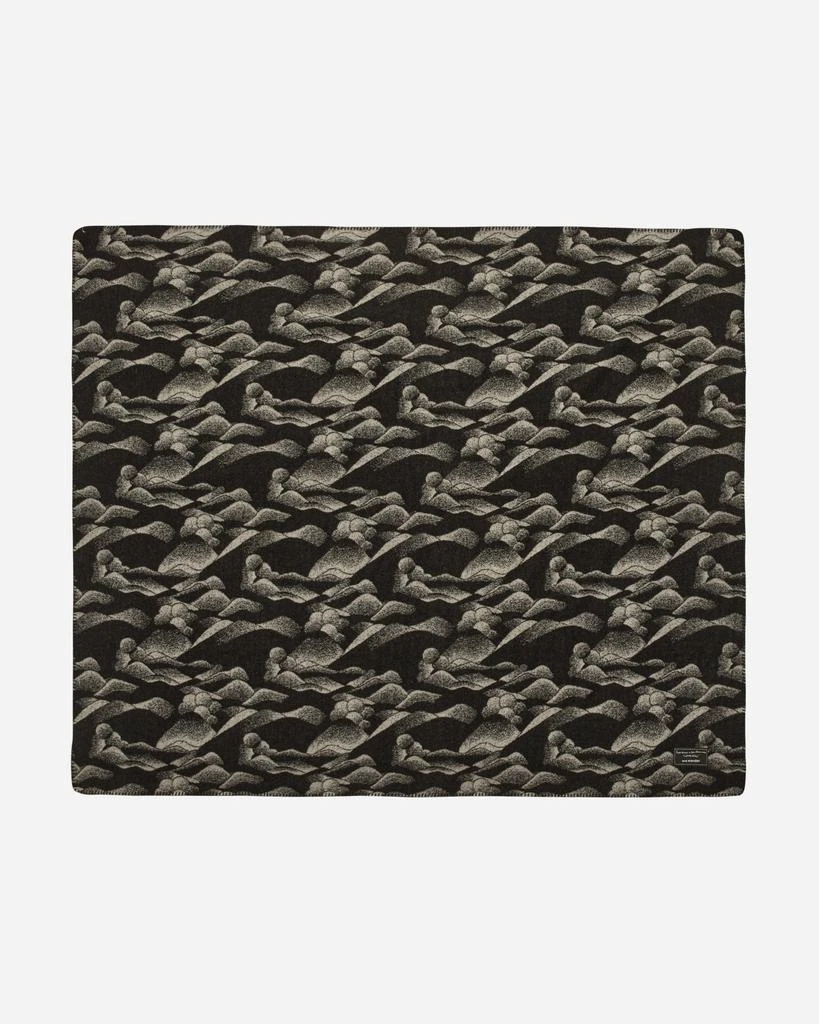 商品And Wander|Large Mountain Camo Wool Blanket Black,价格¥1380,第2张图片详细描述