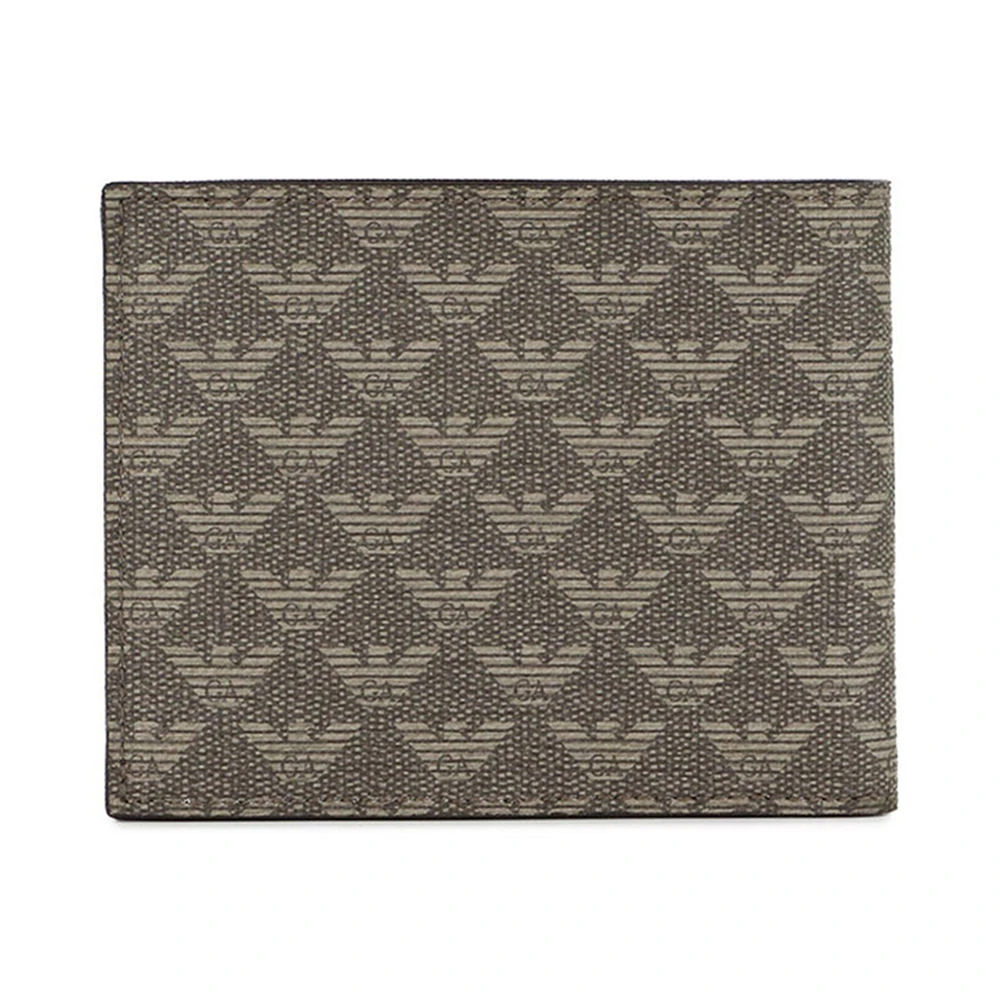 EMPORIO ARMANI 棕色男士短款钱夹 YEM176-YH606-86578 商品