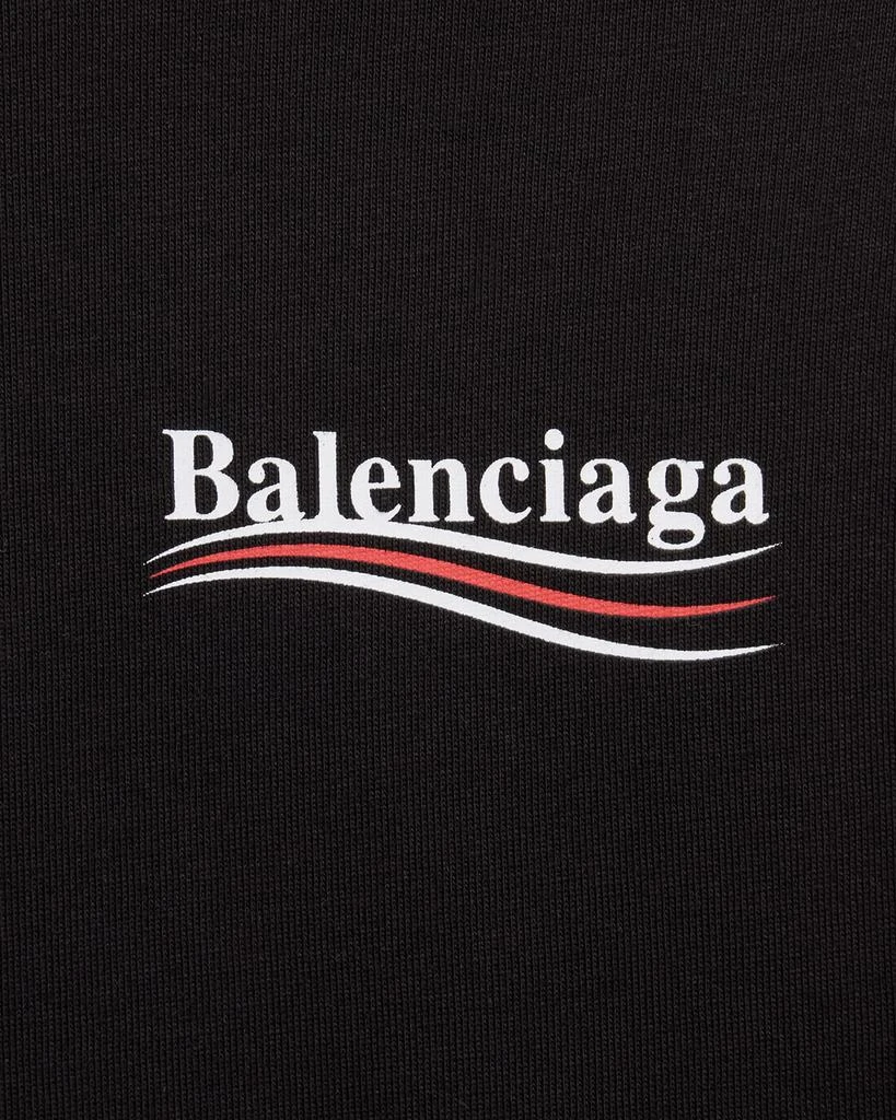 商品Balenciaga|Kid's Political Campaign Cotton Jersey T-Shirt, Size 8-10,价格¥1757,第3张图片详细描述